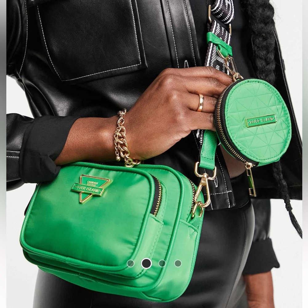 SMALL CROSSBODY BAG IN GREEN